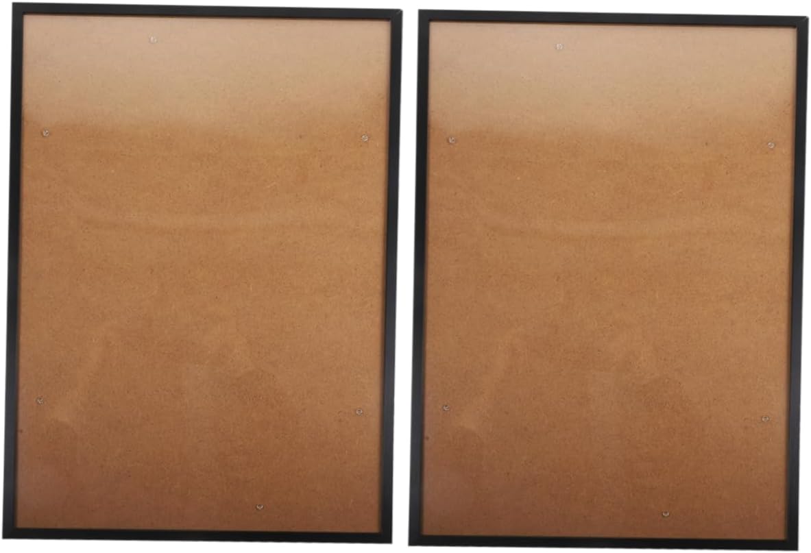 2pcs Poster Frame Display for Wall Decor Picture Holder Smooth for Photos and Artworks Versatile Use Home Office