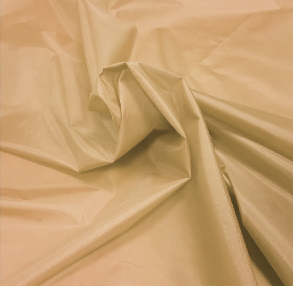 A-Express Waterproof Polyester Fabric 5oz Gaiters Material Outdoor Camp Tent Cover Banners Flags - Beige 5 Meters (500cm x 150cm)