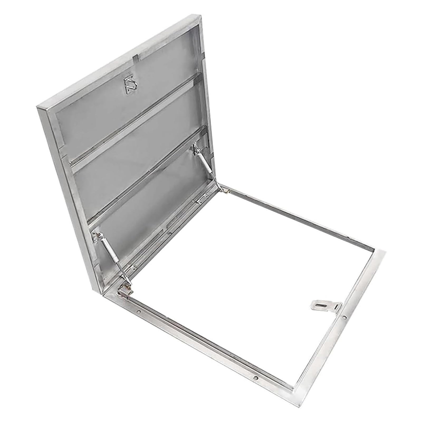 Escotilla de techo de acero inoxidable con cerradura de alta resistencia para exterior
