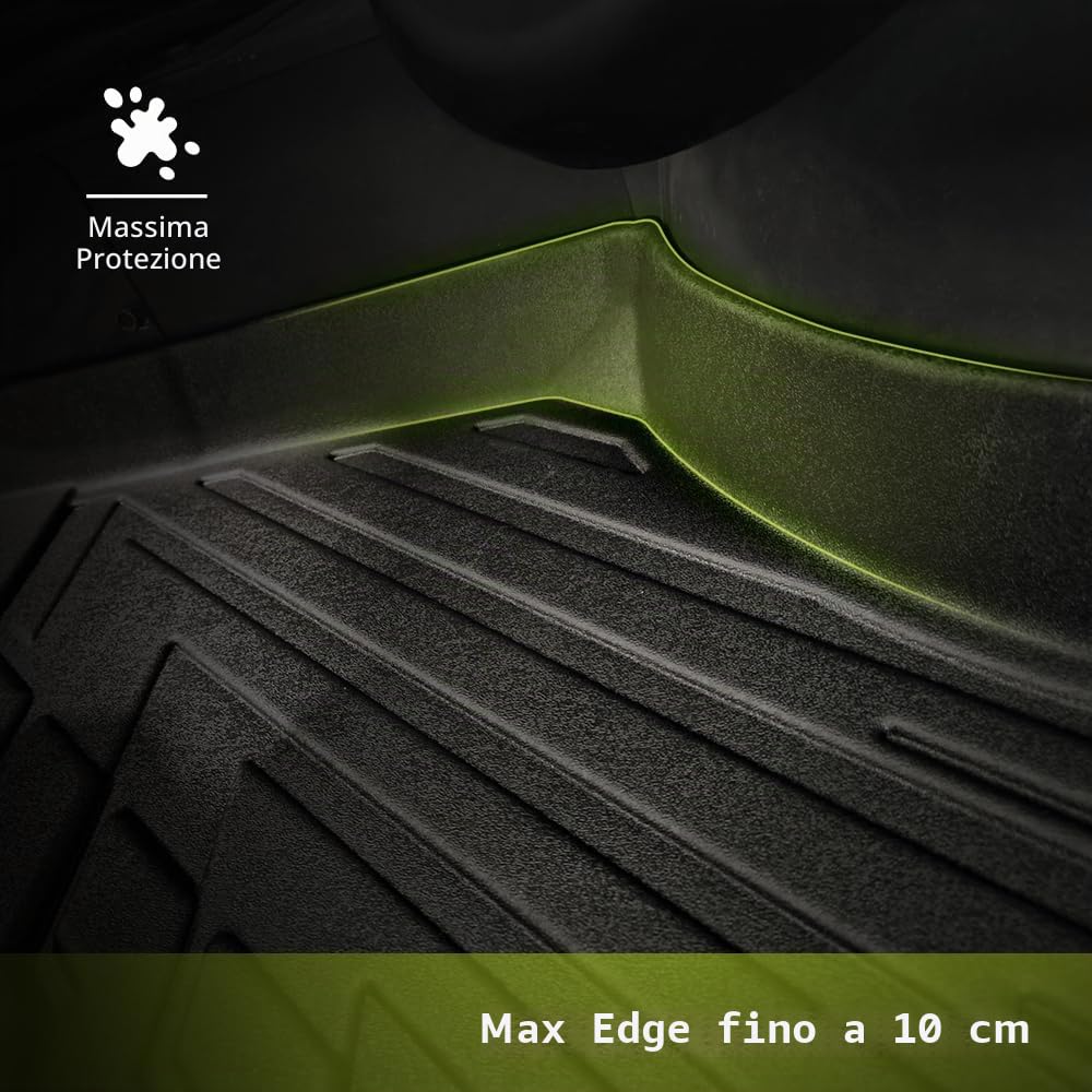 FROGUM MudMax Tappetto vasca per trattore 3D per John Deere Serie 6R dal 2022 | I bordi alti | Su misura