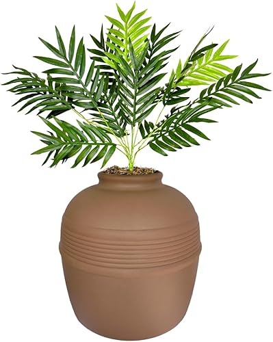 Miniatura 59 de Good Pet Stuff Kit original de caja de arena oculta y forro reutilizable, maceta redonda cerrada con plantas artificiales, sistema de filtro de olor