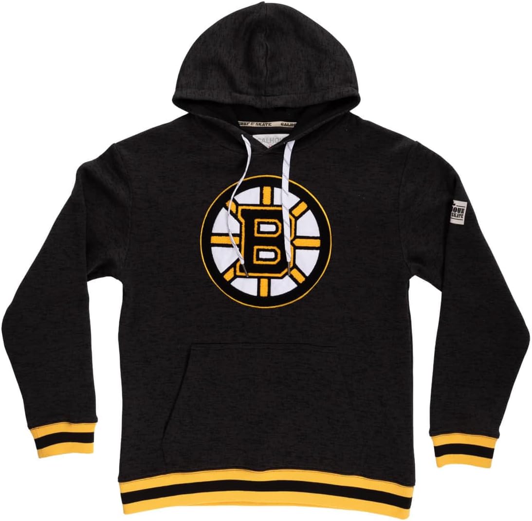 Calhoun NHL Surf & Skate Mens Muskoka Team Coloured Premium Pullover Hoodie - Image 5