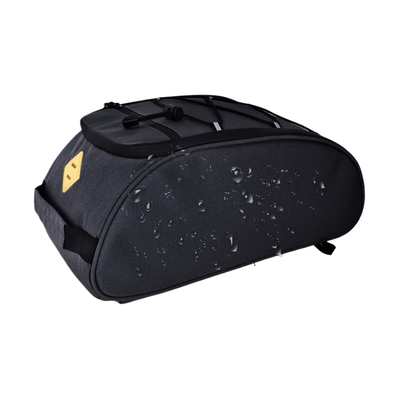 Sacoche de trunk pour vélo 8L imperméable avec rangement optimisé - 8
