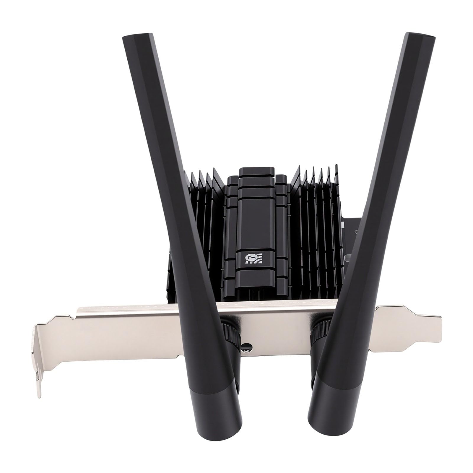 Scheda Wireless WiFi 7 NGFF, Scheda di Rete Wireless Bluetooth 5.4 2882Mbps Tri Band 6GHz con Interfaccia PCIe, Antenne 6dBi per Giochi e Streaming