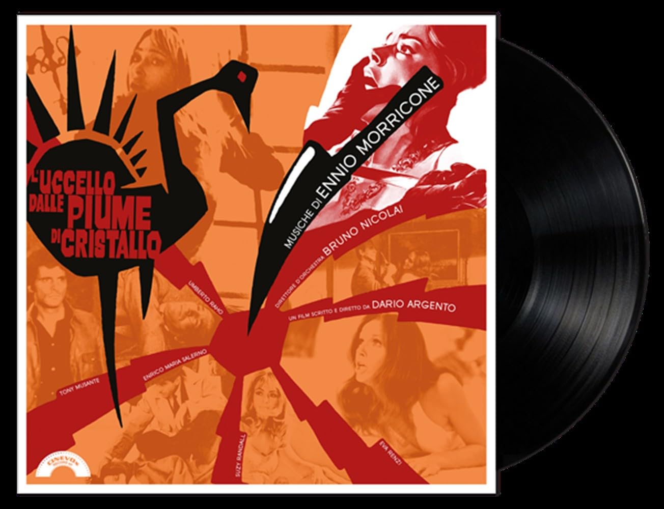 L'Uccello Dalle Piume Di Cristallo (Original Soundtrack) - Limited Gatefold 140-Gram Black Vinyl [Vinyl LP] [VINYL]