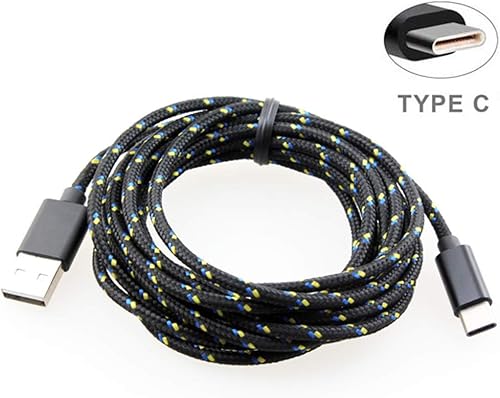 Miniatura 2 de Cable de carga USB tipo C de 10 pies, cable de alimentación USB-C compatible con Samsung Galaxy S21 S22 S23 Ultra Plus Z Fold Z Flip