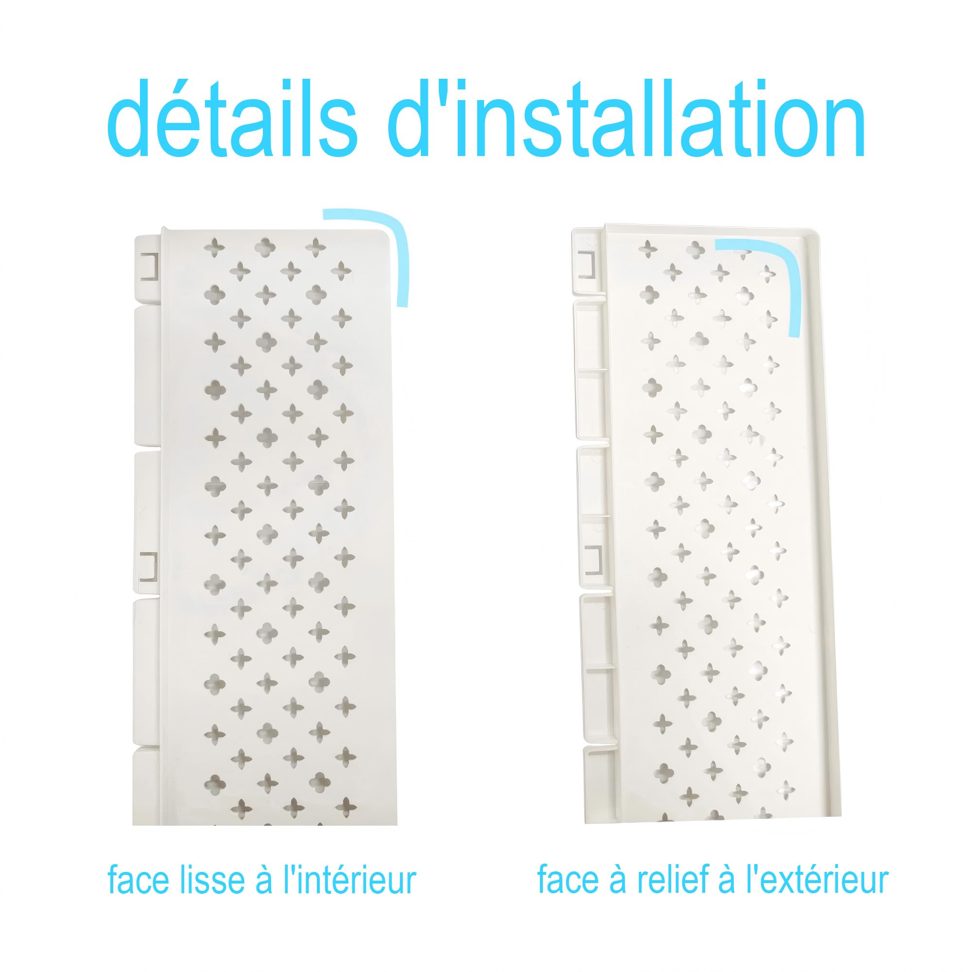 Tiroirs de rangement, 32,5 cm de large, étagère empilable pour salle de