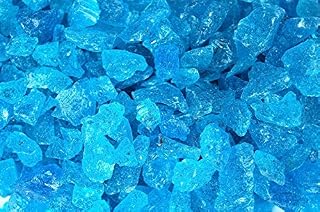 SOOTHING IDEAS 1kg Aqua Blue Glass Chippings 5-10mm Home Garden Wedding Craft Memorials
