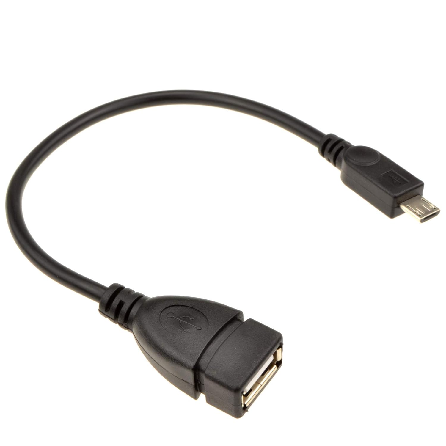 kenable OTG USB On The Go Host Adapter Cable USB A Female to Micro B Black Amazon.co.uk
