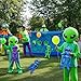 SAIIURV 3 Piezas Alien Inflable Traje para Halloween y Fiestas Temáticas de Aliens Imagen de SAIIURV 3 Piezas Alien Inflable Traje para Halloween y Fiestas Temáticas de Aliens