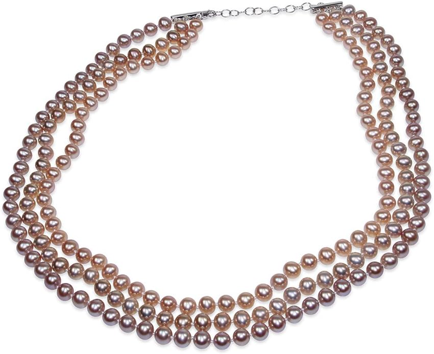 Baci d'Oro - Gold Toned Pearl Necklace