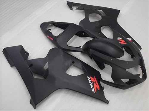 Miniatura 3 de Carenado de carrocería negro mate de plástico apto para Suzuki 2004 2005 GSXR 600 750 inyección ABS nuevo Aftermarket Kit Kit de carrocería 04 05