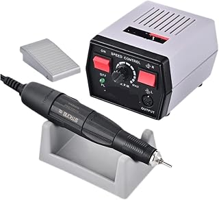 TEAYOC 65W 35000 RPM Nail Grinding Polishing Machine Pedicure Machine Nail File Dental Stone Polishing Machine Engraving Machine