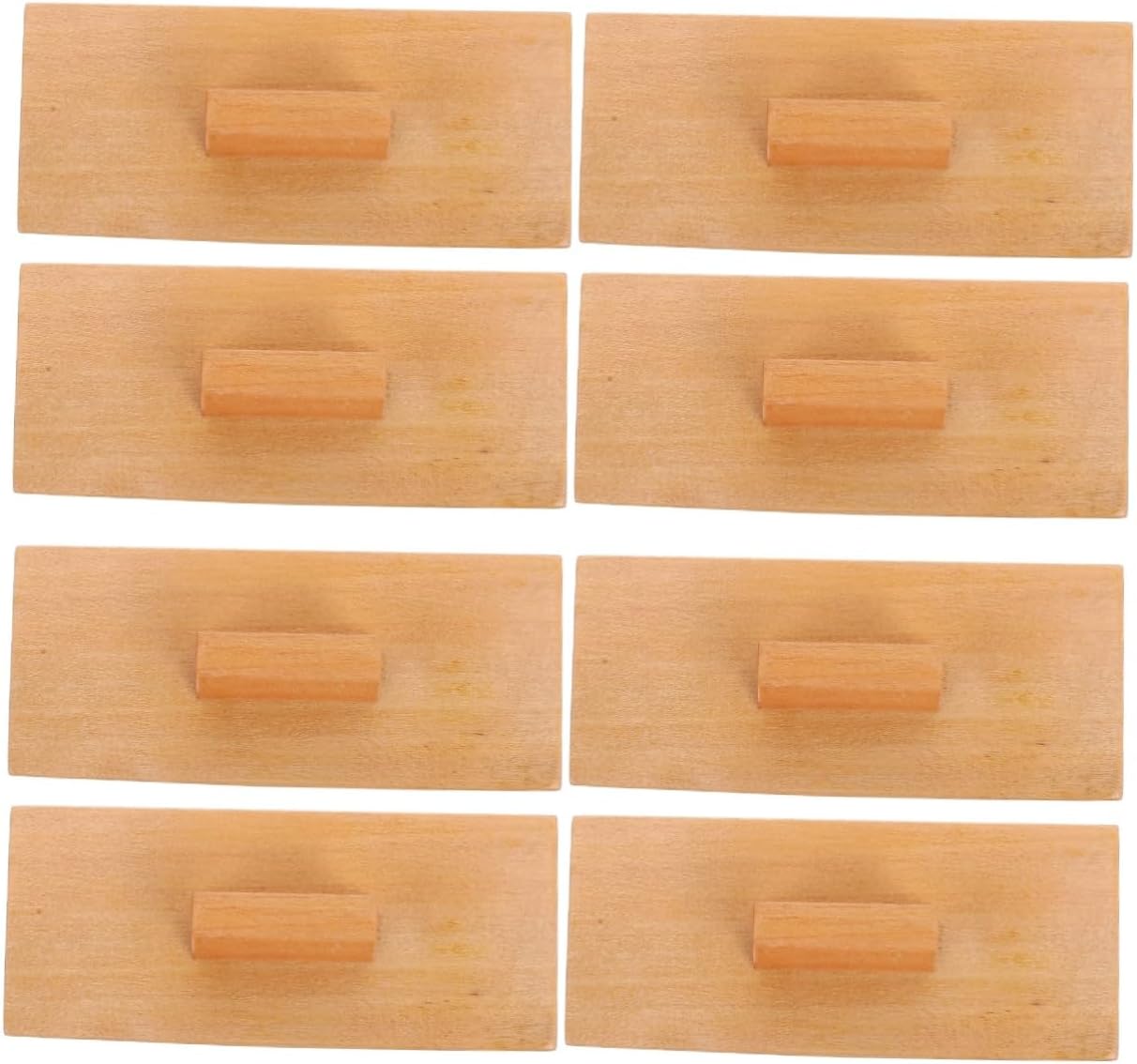 VICASKY 4 Pairs Baby Sand Block Musical Educational Toy Wooden Percussion Instrument Sand Block for Boys and Girls Fine Texture