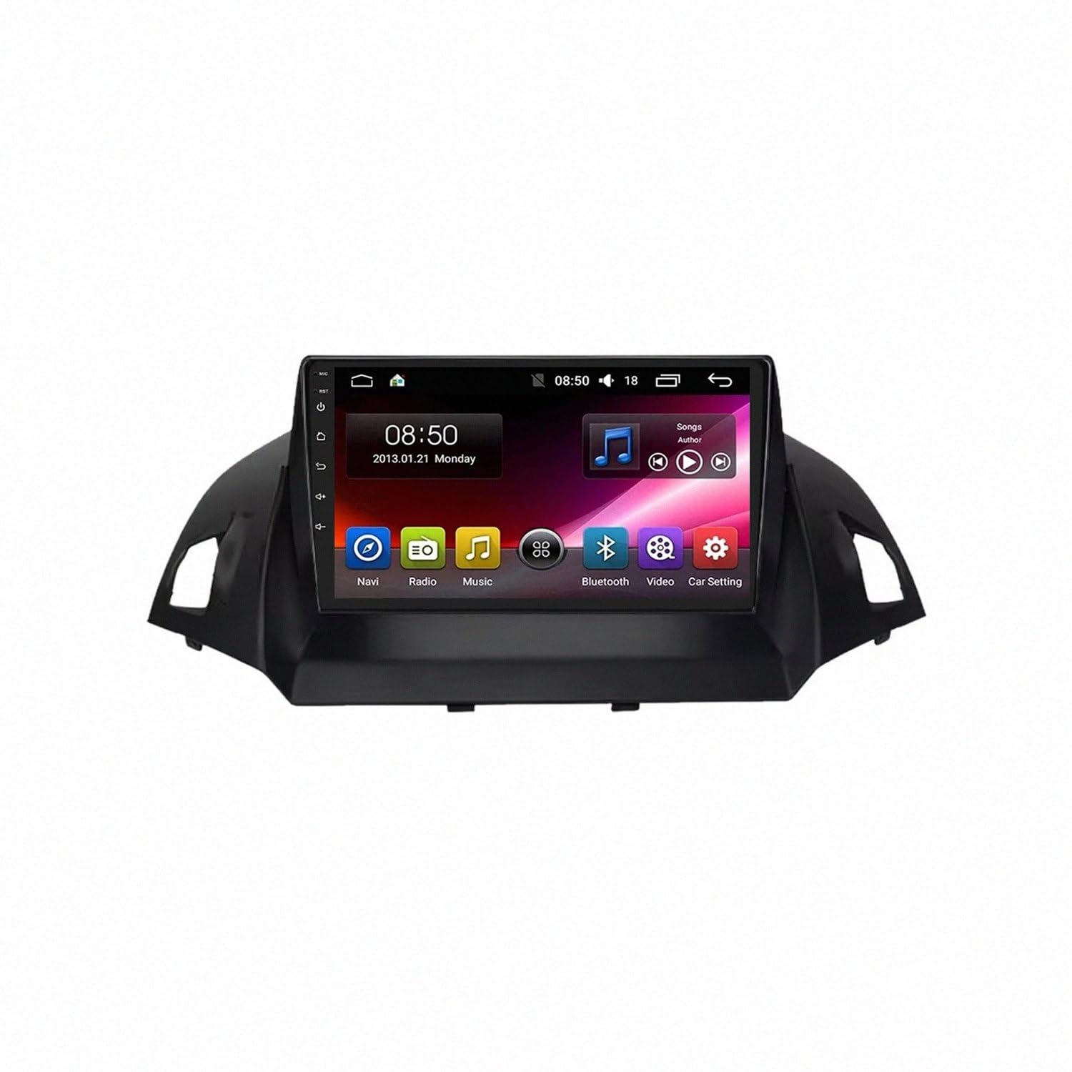 Bezprzewodowy Ekran Apple Carplay Android Auto dla Ford Escape Kuga 2013-2016 Przenośny Ekran Dotykowy Apple Carplay, Nawigacja Gps/Sterowanie, 4 Rdzeń 2G+32G