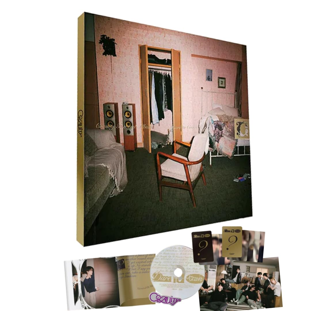 CRAVITY Dare to Crave 2ème album complet CD photobook carte photo coffret