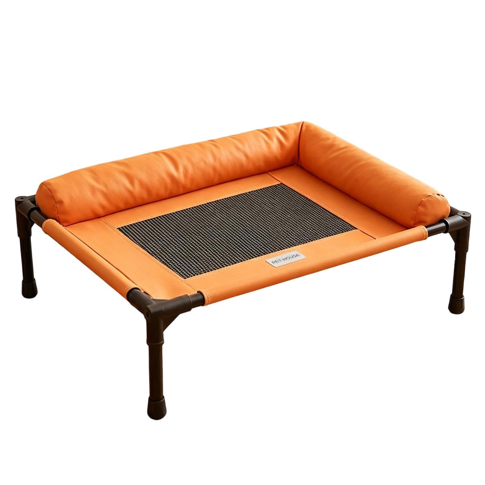 Cama De Viaje Para Perros: Diseño Elevado Y Transpirable, Estructura Estable Y Duradera, Cama Para Dormir Para Mascotas, Cuna De Descanso Elevada Para Mascotas Pequeñas | Para Perros Gatos Camping A