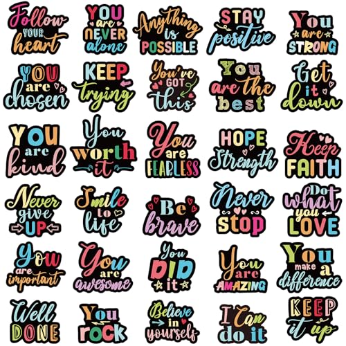 Copkim 30 imanes motivacionales decorativos miniatura 1