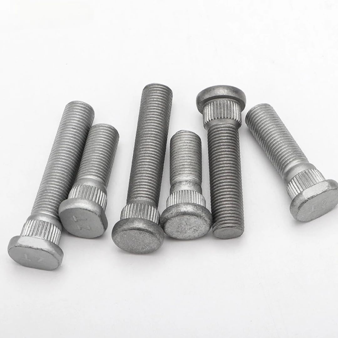 Śruby do Kół dla Forda, Hyundaia, Pentium, śruby wielowypustowe piasty koła M12x1,5, średnica radełkowania 13 mm, długość 47 mm