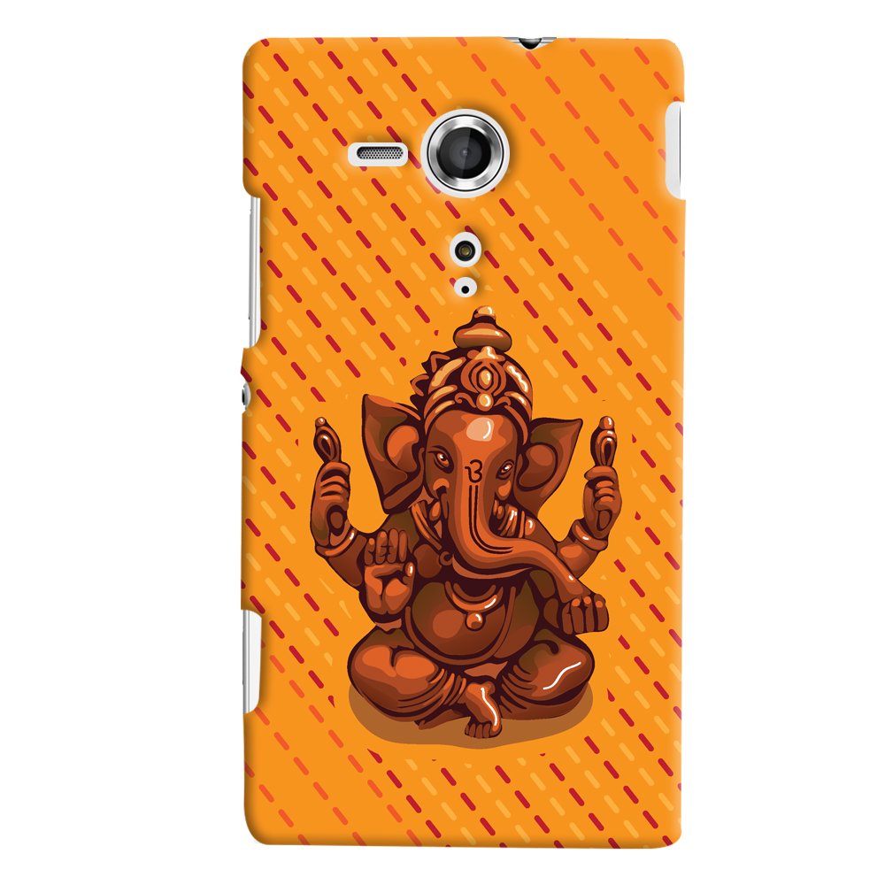ColourCrust Sony Xperia SP Mobile Phone Back Cover With Lord Ganesha