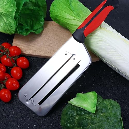 Miniatura 4 de Leadigol Cuchillo de cocina Slicer Chopper Shredder Cortador de chucrut Rallador de ensalada de col, picador de repollo de verduras Multifunción