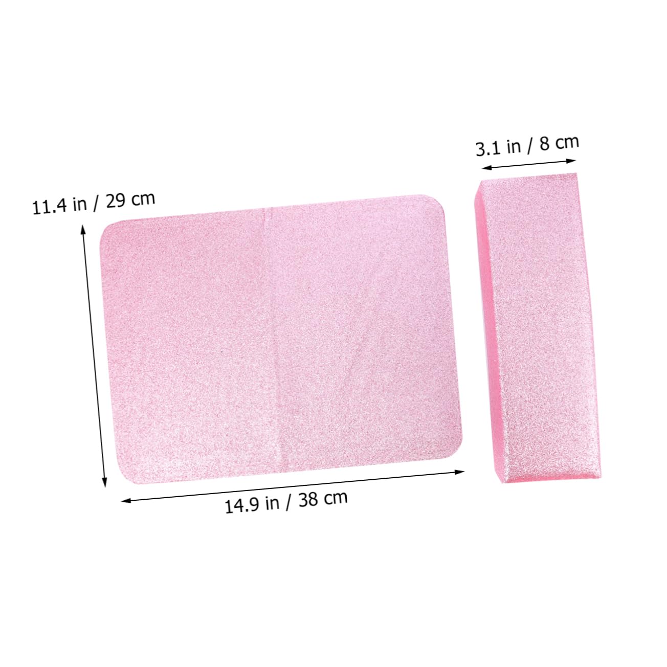 1set Manicure Hand Pillow Set Arm Wrist Rest Cushion for Nail Art Practice and Salon Use Comfortable Hand Rests for Steadying during Polish Applications Purple Pink