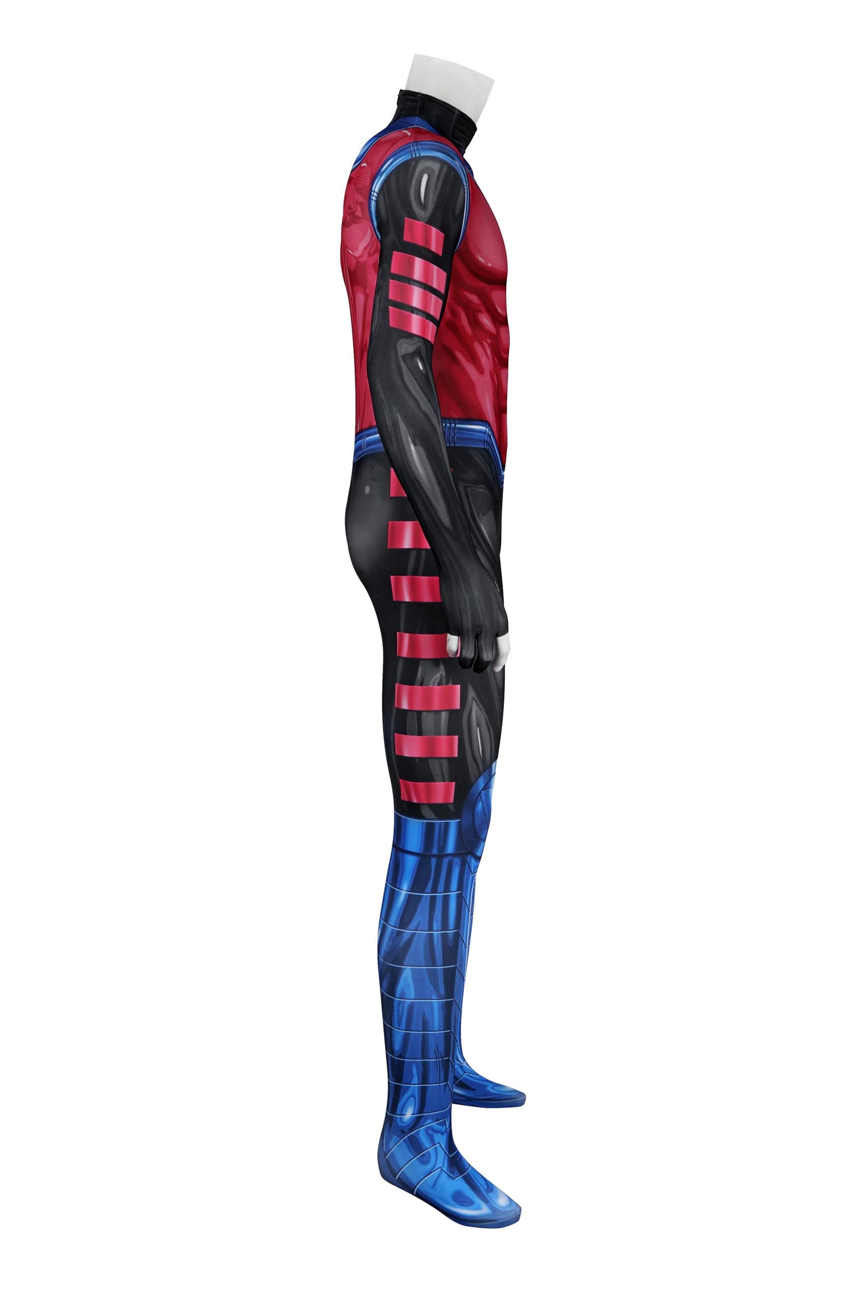 Costume da uomo Remy Etienne LeBeau Cosplay Supereroe Gambit Costume Adulto con Maschera Mantello per Halloween
