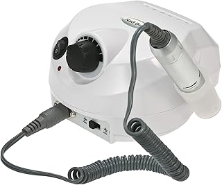 Moniss Broca de unha elétrica profissional 30000rpm E-arquivo de lixa de unha elétrico Moedor de polidor Kit Manicure Pedicure Broca para unhas de gel acrílico plugue da ue branco