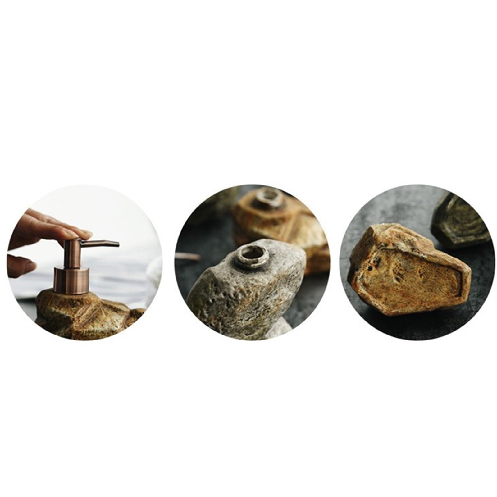 Ceramiczny dozownik mydła, Ceramiczny dozownik mydła wielokolorowy z pompką do żelu pod prysznic do dezynfekcji rąk(Color2)