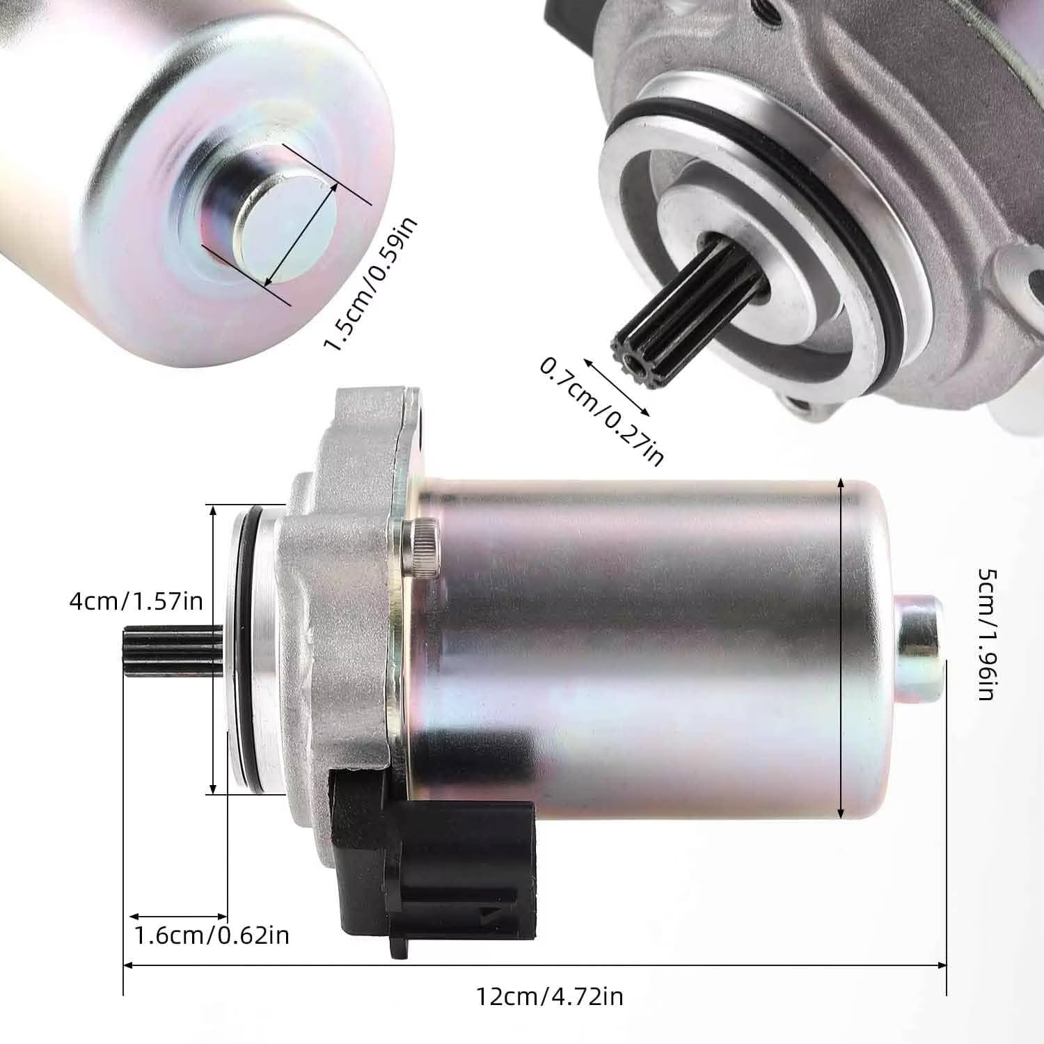 バイク セルモーター 牧場主 420用 TRX420用 フォートラックス 牧場主 31300-HP5-601用 パワーシフトコントロ