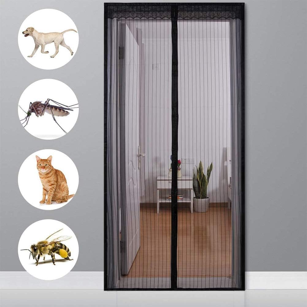 MENGH Cortinas mosquiteras con imanes 150x210 CM ...