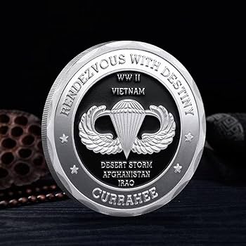 Amazon.co.jp: 第101空挺師団 チャレンジコイン メタルコイン