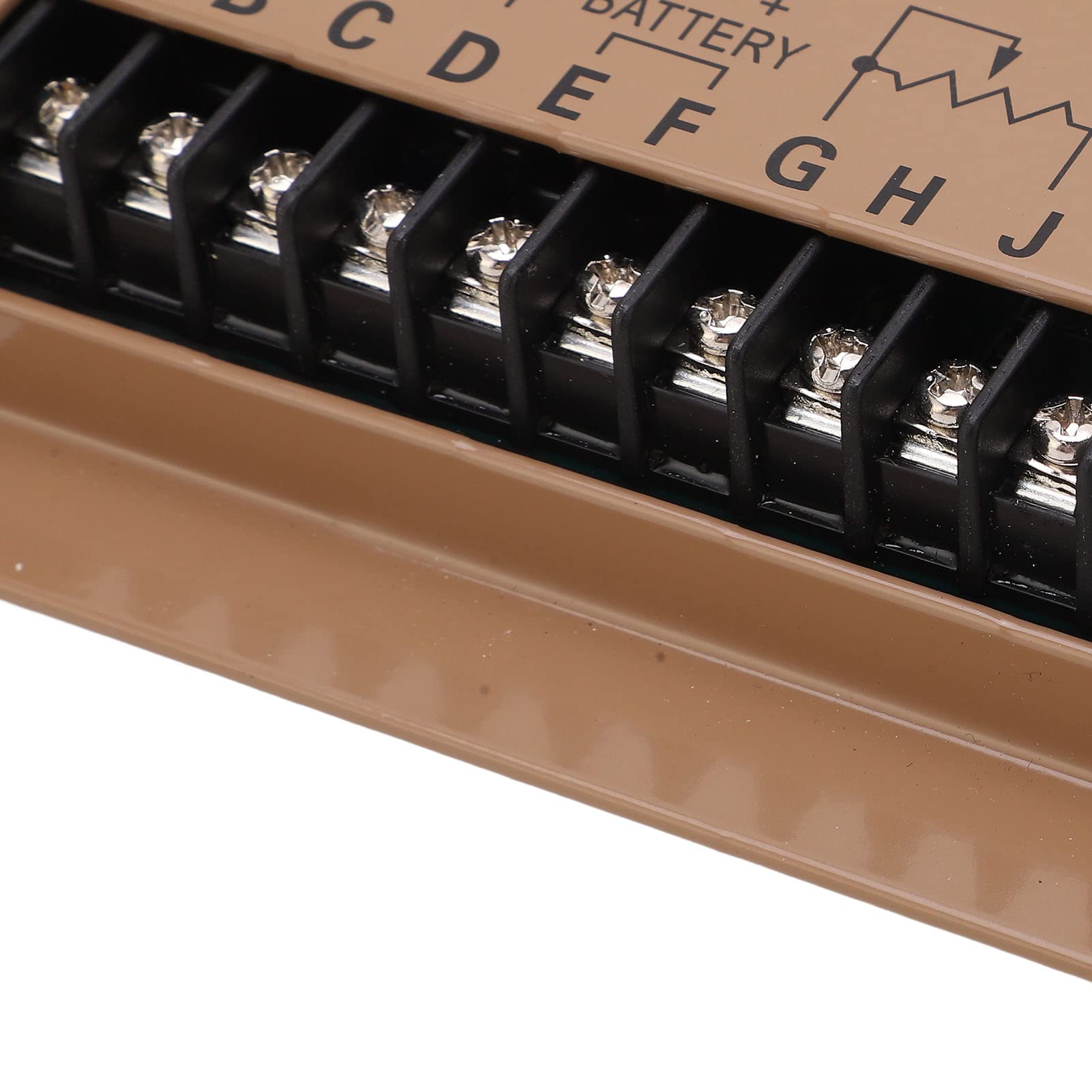 Cryfokt Elektronischer Motordrehzahlregler DC 12 V 24 V PWM-Motordrehzahlregler Stufenlose Variable Drehzahlregelung Aluminiumlegierung mit Geschlossenem Regelkreis für Motorgenerator mit Schutz