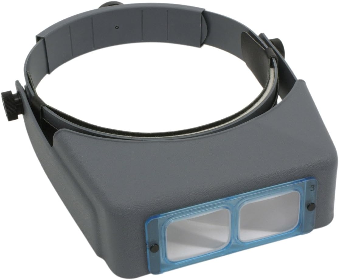 zhart Adjustable Loupe Headband Magnifying Glass Magnifier 3.5X Lens
