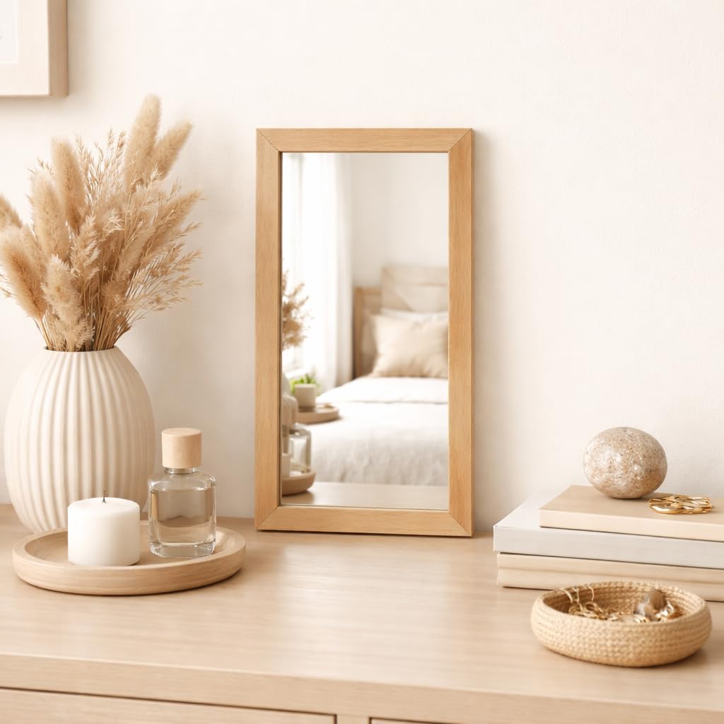 Espelho Decorativo Retangular 30x15 com Design Moderno e Minimalista (Hanover)