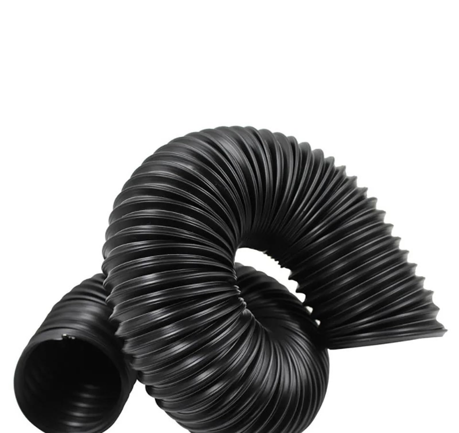 Tubo admisión aire Kit De Filtro Entrada Aire Tubo Entrada Coche Universal Aire Frío De 76mm/3 Pulgadas Fibra Carbono Con Manguera De Entrada De Alto Flujo
