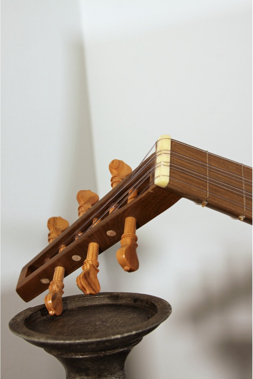 Roosebeck Tenor Lute-Kulele Ukulele Variegated - Walnut - Image 6