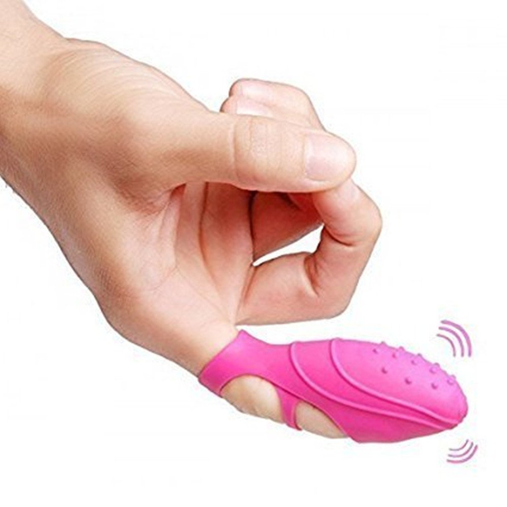 Mini Flírṭíṇg Víbrátíón Sport Attrezzatura sportiva Protezione per le dita Víbrátór (Rosa)