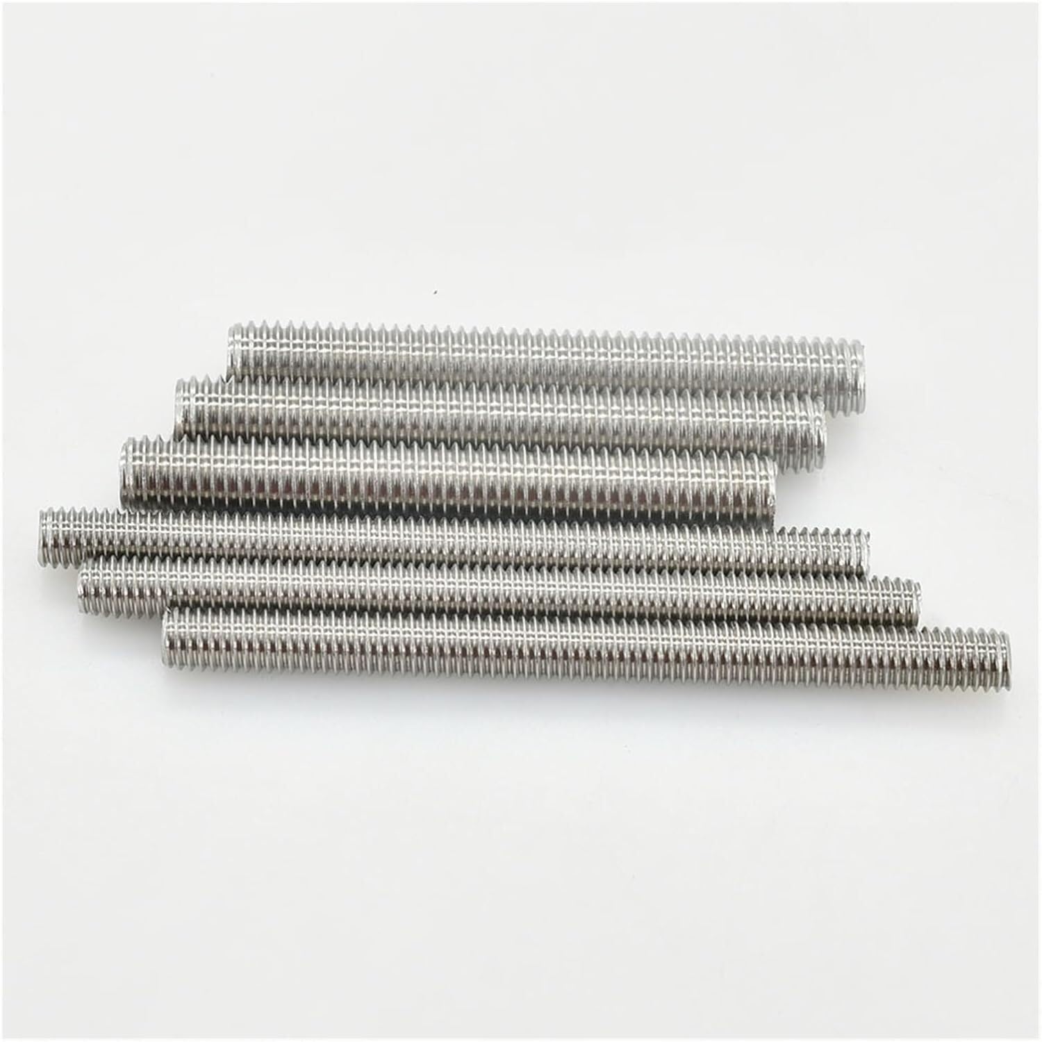 Fully Threaded Rod， Threaded Rod, Screw, Right Hand Threads, 3Pcs/Lot M2 .5 M3 M4 M5 M6 M8 M10 M12 Mult Thread Bar Studs 304 Stainless Steel A2-70