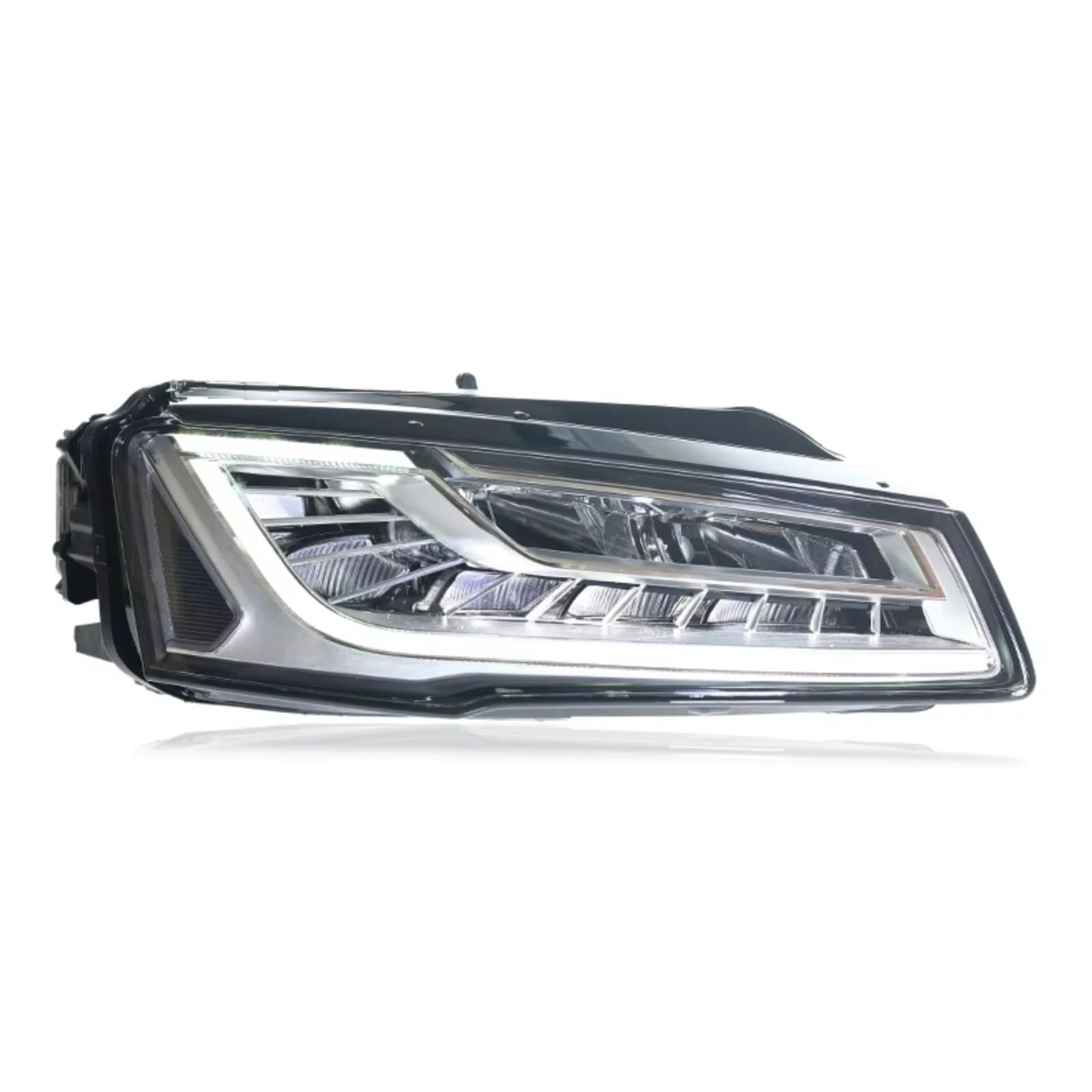 Faro Delantero Compatible Con A8 2011 2012 2013 Faro Delantero Luz Flujo Agua Intermitente DRL Accesorios Modificación Componentes Automóvil