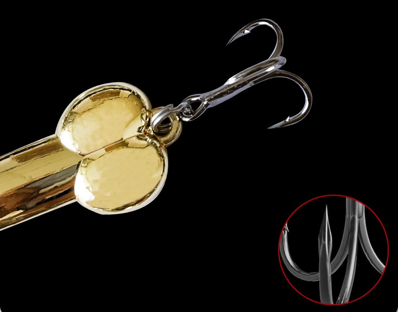 Juego de 5 cucharas de pesca para trucha, róbalo, salmón, anzuelos de pesca agudos, anzuelos giratorios, anzuelos de aleación de zinc de metal duro, aparejos de pesca, cucharas, cebos giratorios para