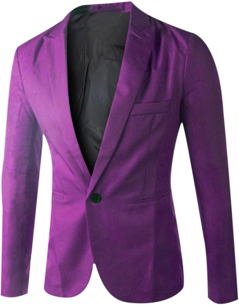 Blazers for Men UK Sale Clearance, Lightweight Regular Fit Suit Jacket Formal Business Work Jackets 1 Buttons Plain Classic Chic Blazer Casual Smart Stylish Tuxedo Wedding Party Dinner Blazers