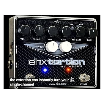 【10462】 新品 electro harmonix EHX TORTION Amazon.com: Electro-Harmonix EHX Tortion JFET Overdrive