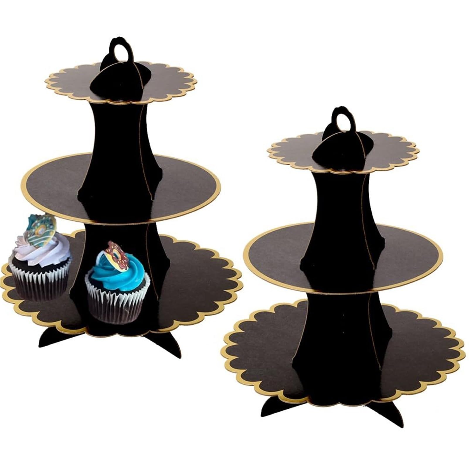 Ryckey Cake Stands Tiered Cupcake Stand 3 Tier Serving Tray