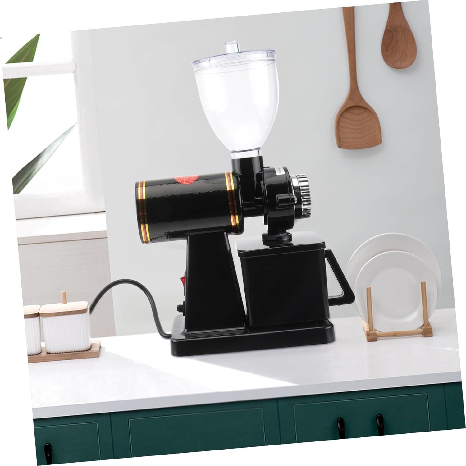 Professional Electric Coffee Grinder for Home Use Stainless Steel Fast Uniform Grinding Easy to Clean