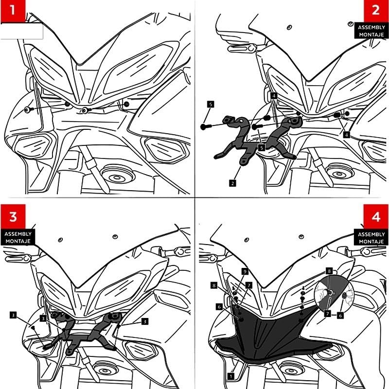Garde-Boue Arrière Moto Tracer 900 / Tracer 9 GT 2021-2023 - Protection Efficace