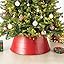 Glitzhome Gold Metal Tree Collar in the Christmas Tree Skirts & Collars