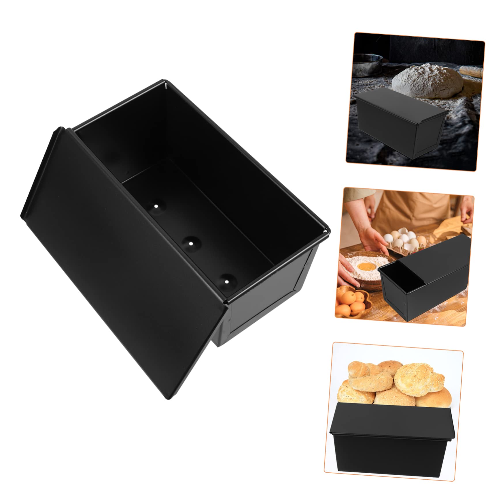 Caja Para Hacer Pan Molde Para Hornear Tostadas Tapa Acero Al Fácil De Usar