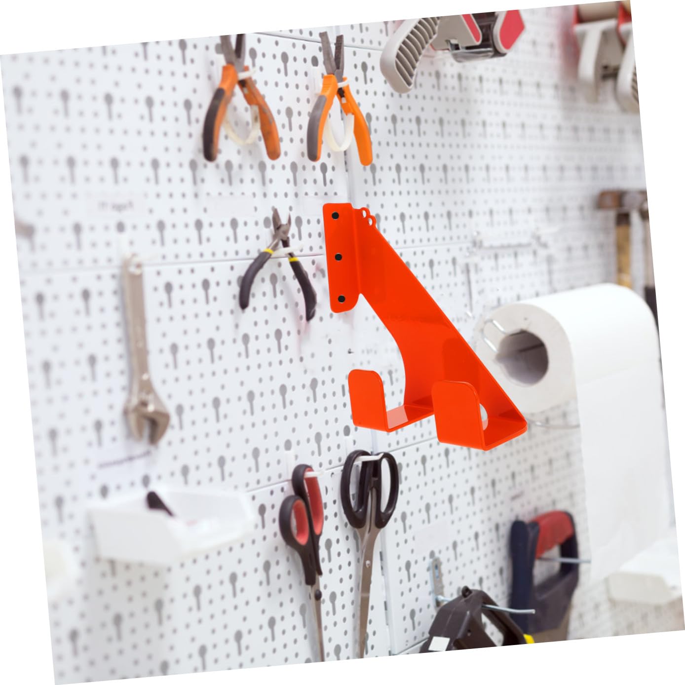 Toddmomy 1set Gancio Da Muro Per Motosega Supporto Robusto Per Garage Organizer Per Attrezzi Da Esterno Soluzione Di Stoccaggio Versatile Per Decespugliatore