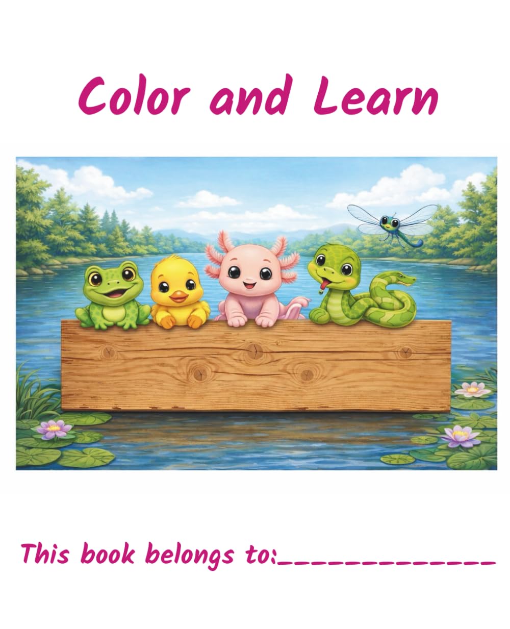 Color and Learn: Lakeside Adventure